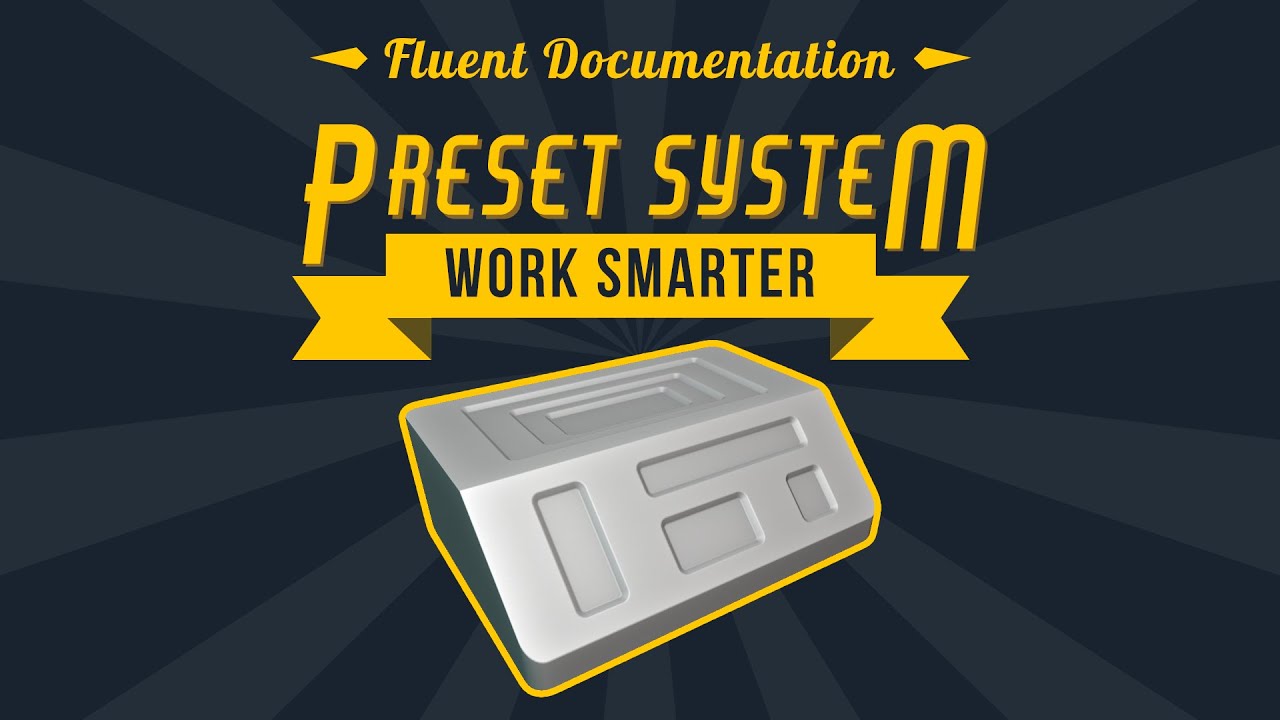 Fluent preset system - Blender addon tutorial