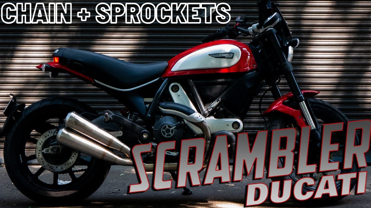 Chain + Sprocket Upgrade - Ducati Scrambler