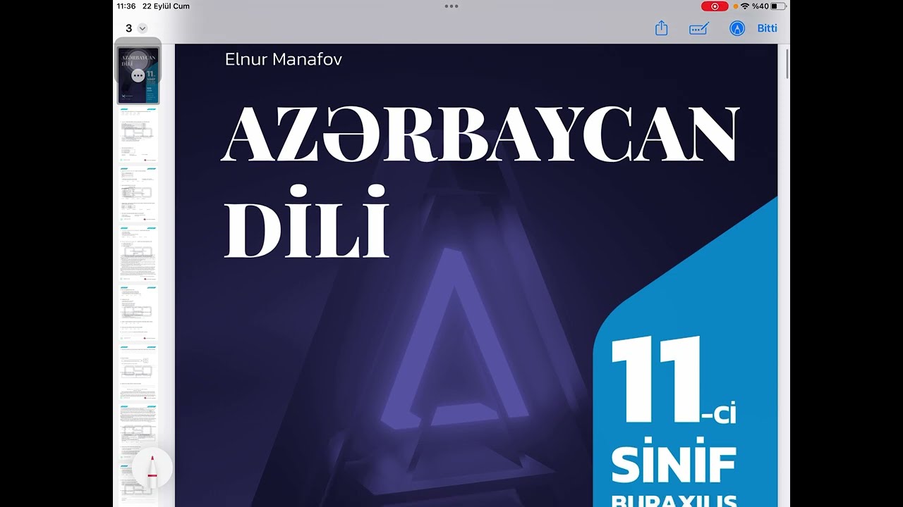 Güvən nəşriyyatı 11-ci sinif Buraxılış bankı 3-cü sınağın izahı