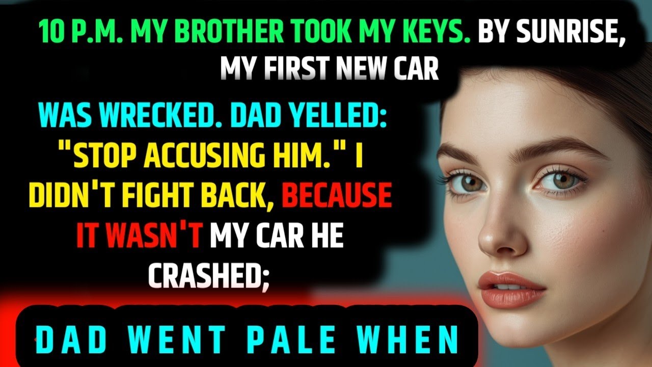At 10 P.M., My Brother Took My Keys. By Morning, my New Car Was Wrecked — They Have No Idea that...