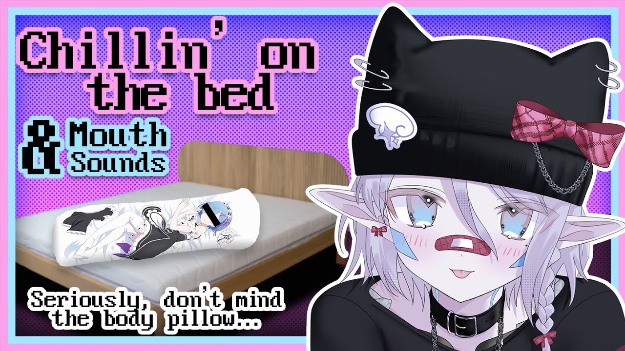[Elf Boy ASMR] Bed Man Talking | Mouth Sounds, Whispers, Tapping, Brushing and Comfy Blanket