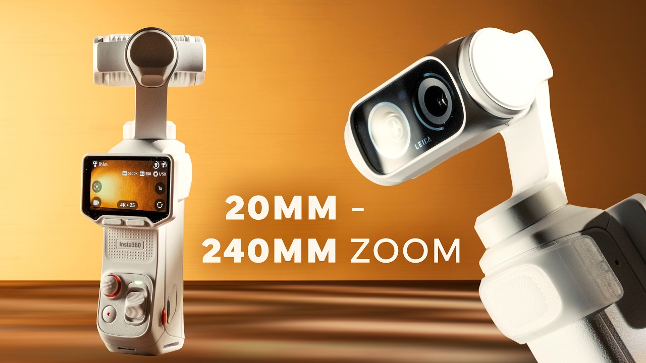 Insta360 Luna Ultra overview: Portable gimbal camera with two lenses