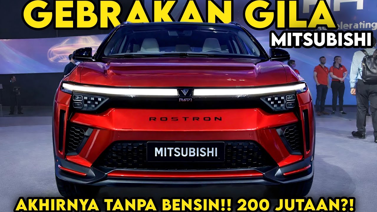 GEGER‼️ AKHIRNYA MITSUBISHI PUNYA MOBIL LISTRIK BARU YANG GAGAH & CANGGIH!