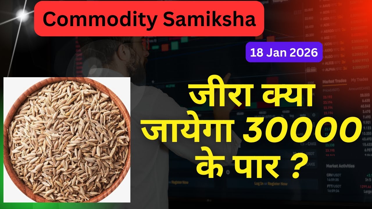 जीरा क्या जायेगा 30000 के पार ?/Cumin Seed Report - Jan 2026/Commodity Samiksha