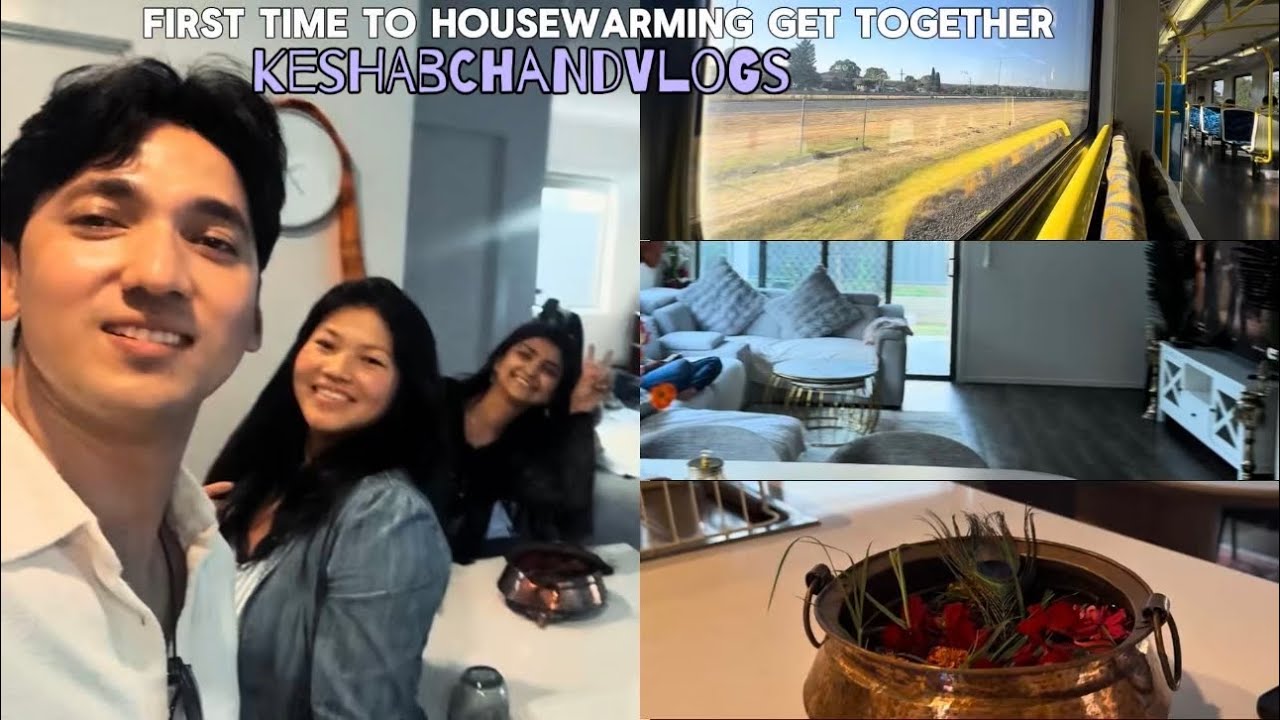 First time to House warming get together 