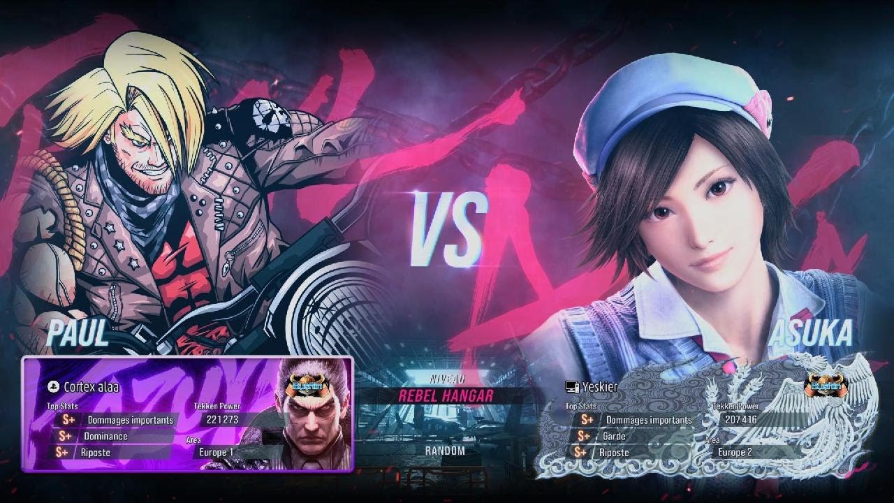 TEKKEN 8 (SEASON2) Cortex alaa (Paul) vs (Asuka) Yeskier Ranked