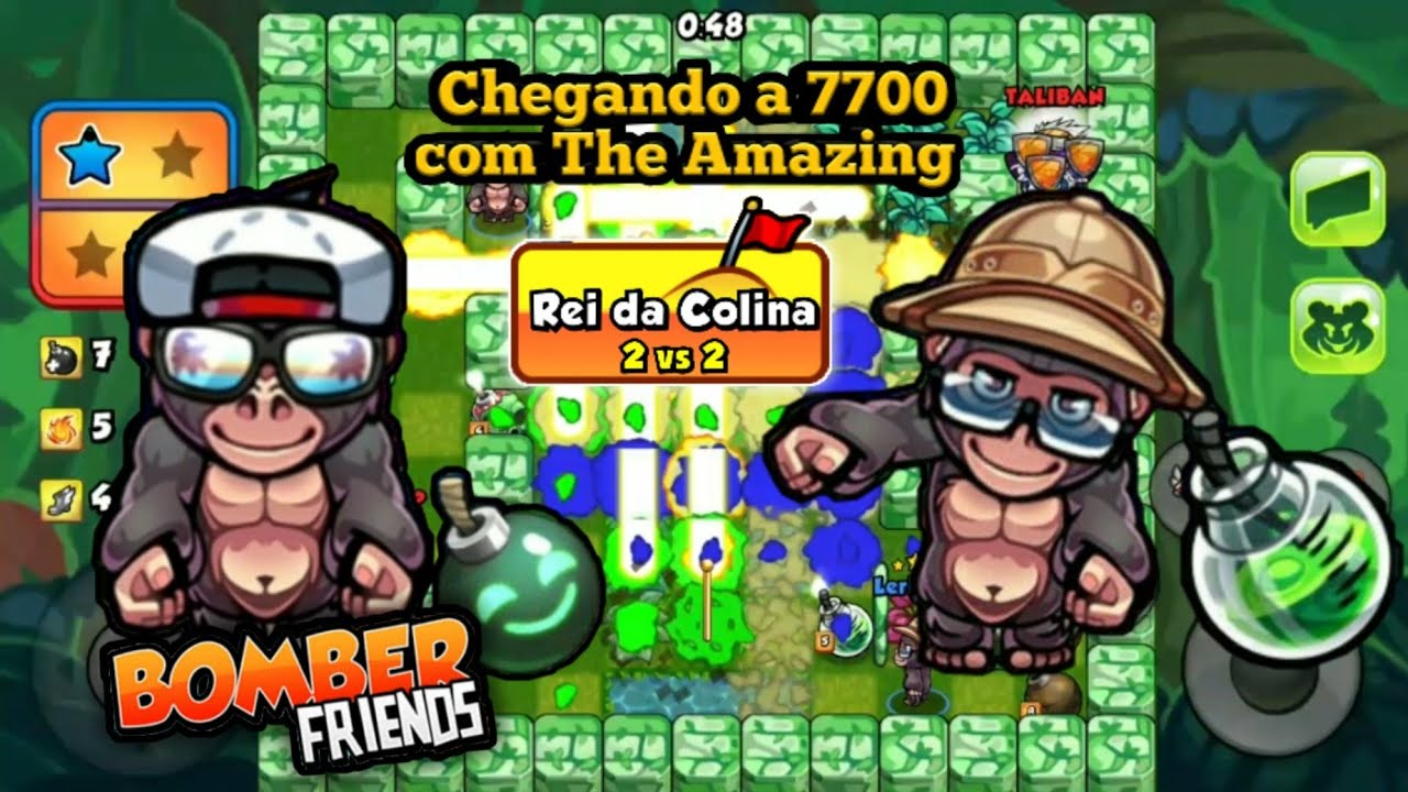 Царь горы — достигаем отметки 7700 с The Amazing | Bomber Friends