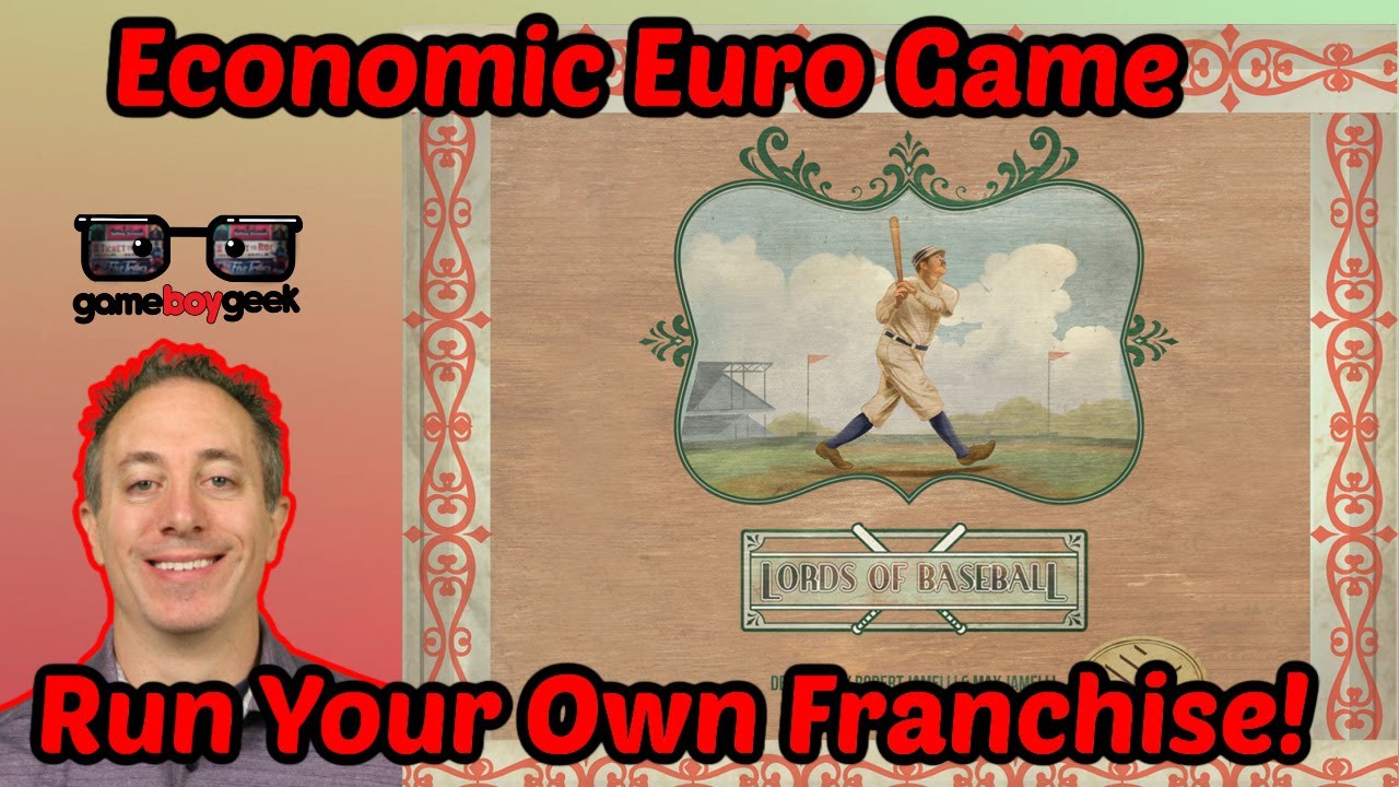 Lords of Baseball Review - An Economic Euro Game