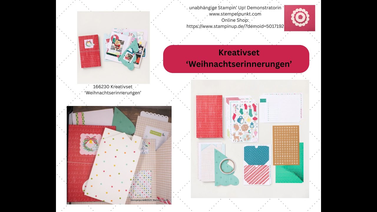 Kreativset 'Weihnachtserinnerungen' von Stampin' Up! (Album)