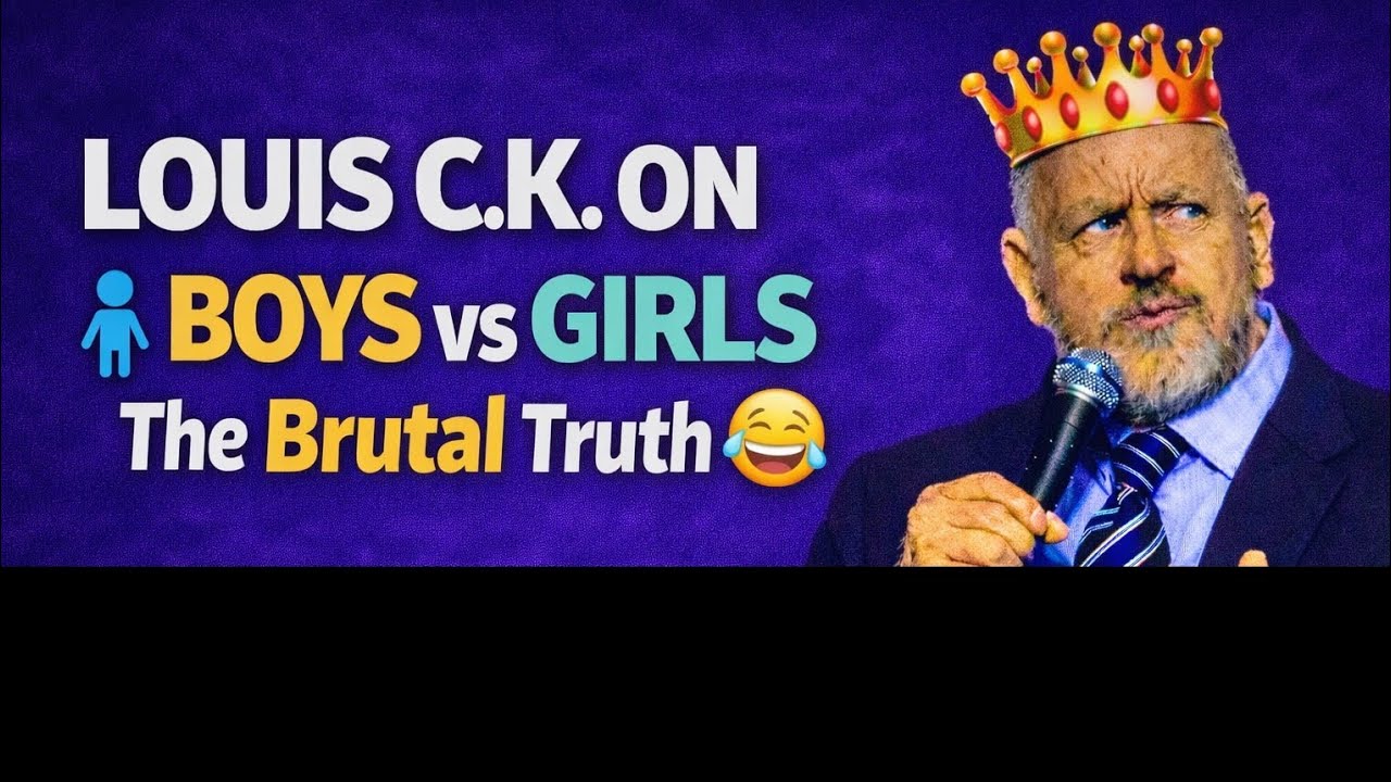 Louis C.K. – Boys vs Girls… The Brutal Truth 😂 | Savage Stand-Up Comedy