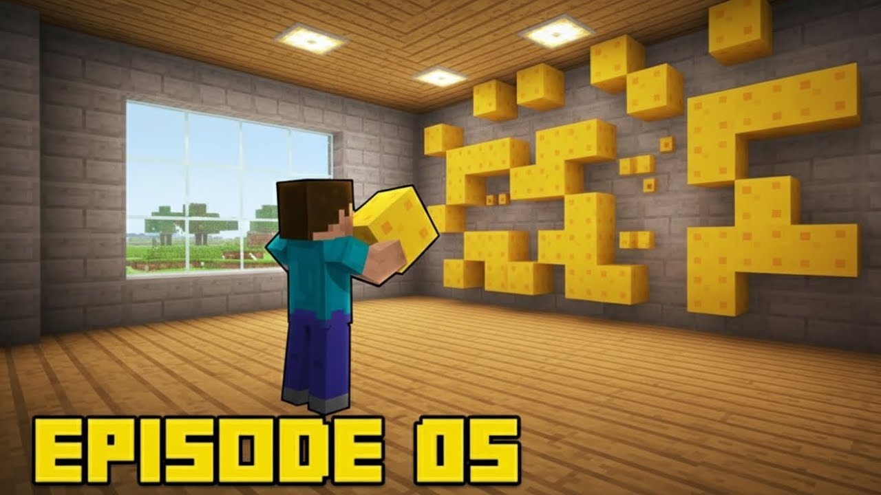 Minecraft cheese and villager underwater for science ￼￼