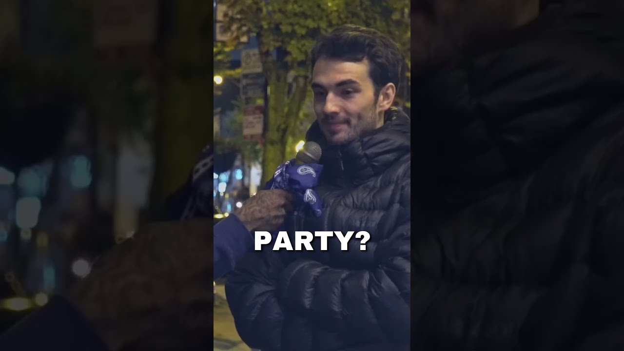 Man on the Street asking random people questions