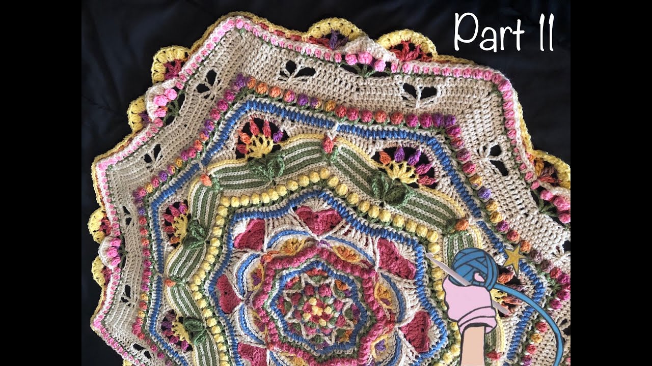Crochet Spring Fling Garden Part 11 (Rnds 55-62)