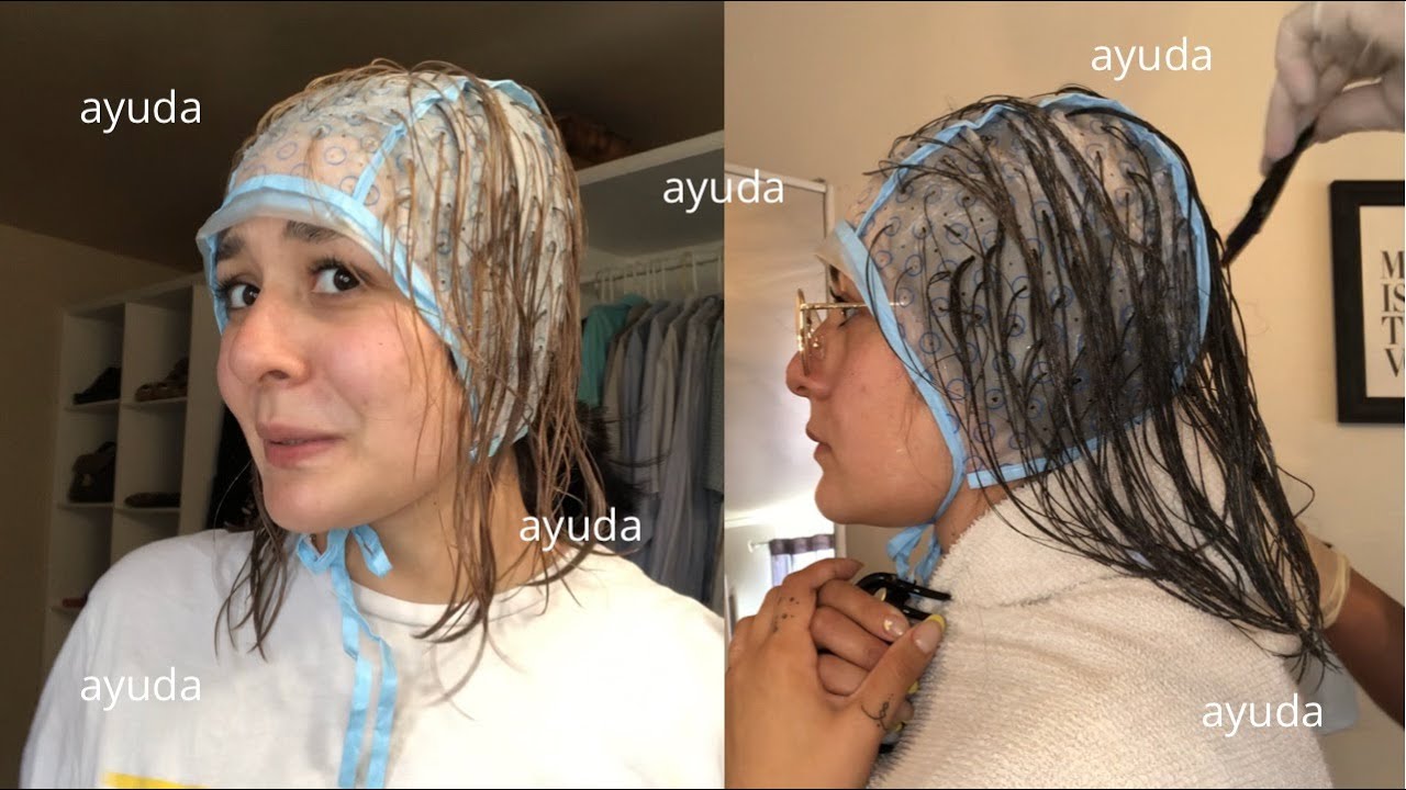 ME HICE MECHAS CON GORRO EN CASA  ⎸NYCEL ESCARREGA