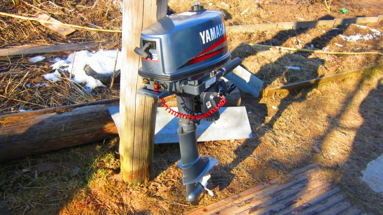 Ямаха 5, лодочный мотор.    Yamaha 5, outboard motor.