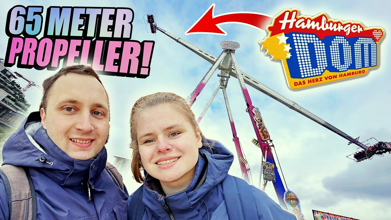 Das HÖCHSTE Flugkarussell der Welt im Test! | Hamburger DOM 2024
