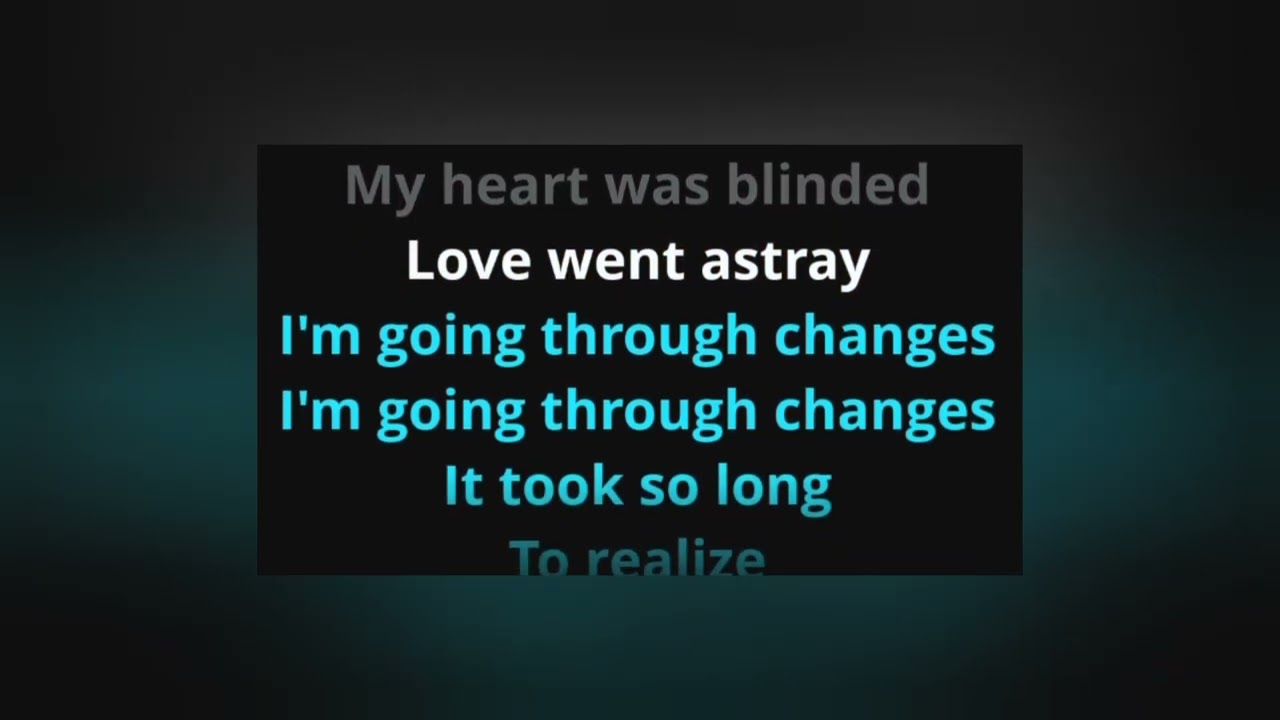 Changes | Black Sabbath | Acoustic Karaoke