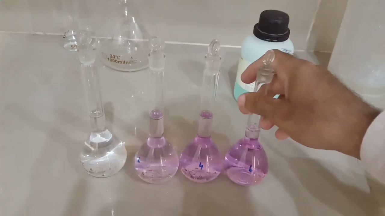Copper testing kit | Copper calibration curve | HACH testing kit | An experiment video