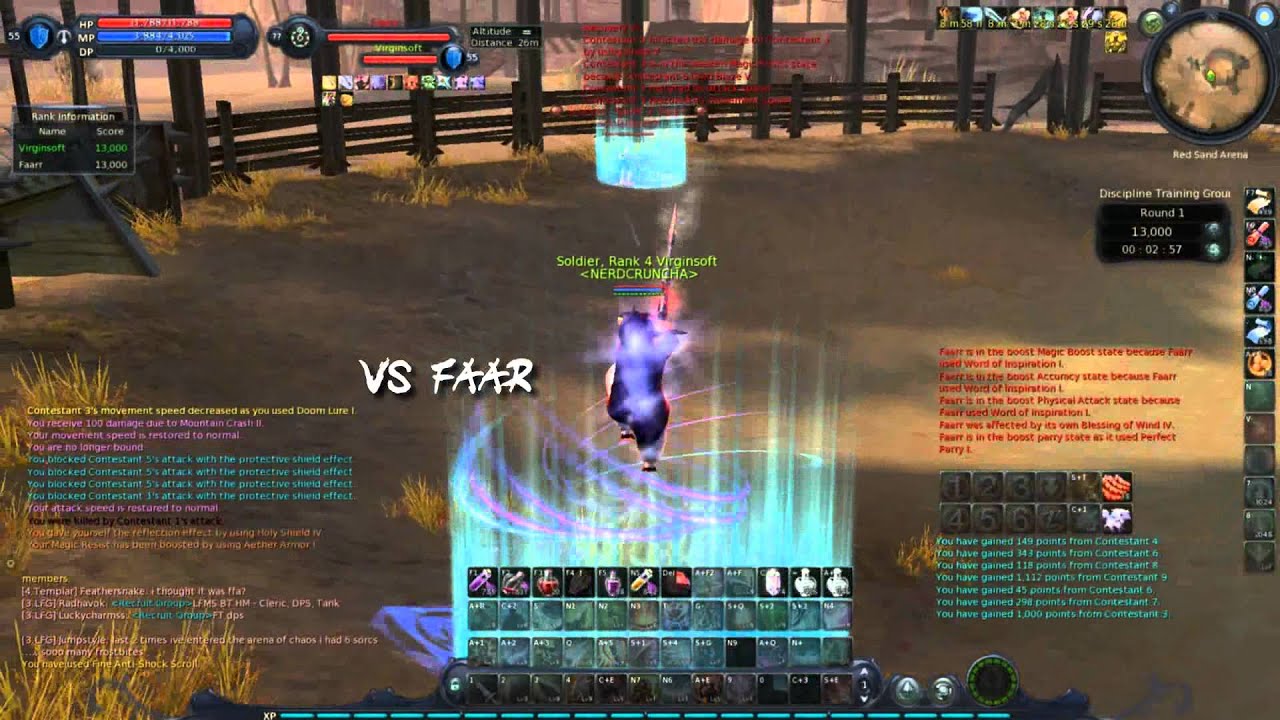 Aion PvP -  Virginsoft Templar Vaizel