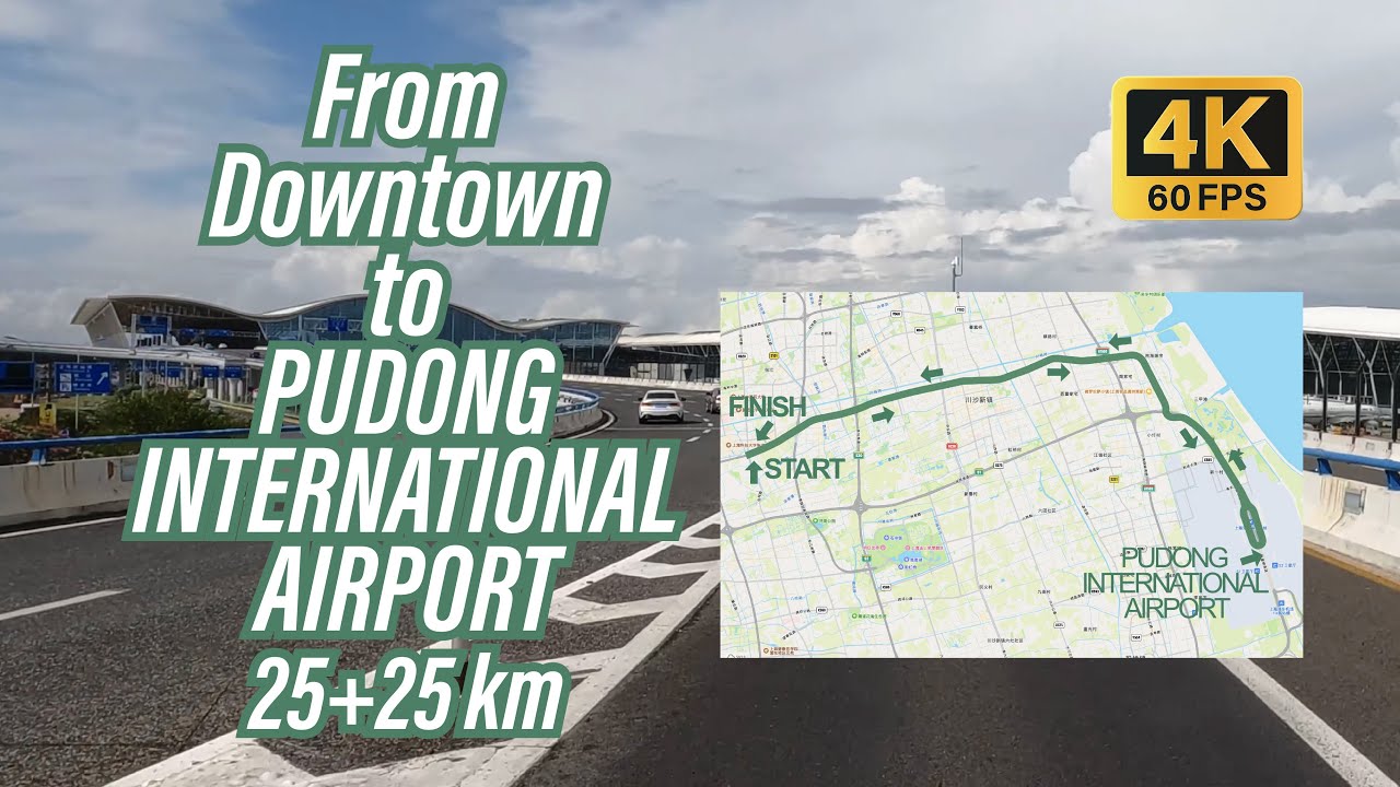 4k Shanghai Drive HuaXia Elevated Rd  华夏高架路 全程