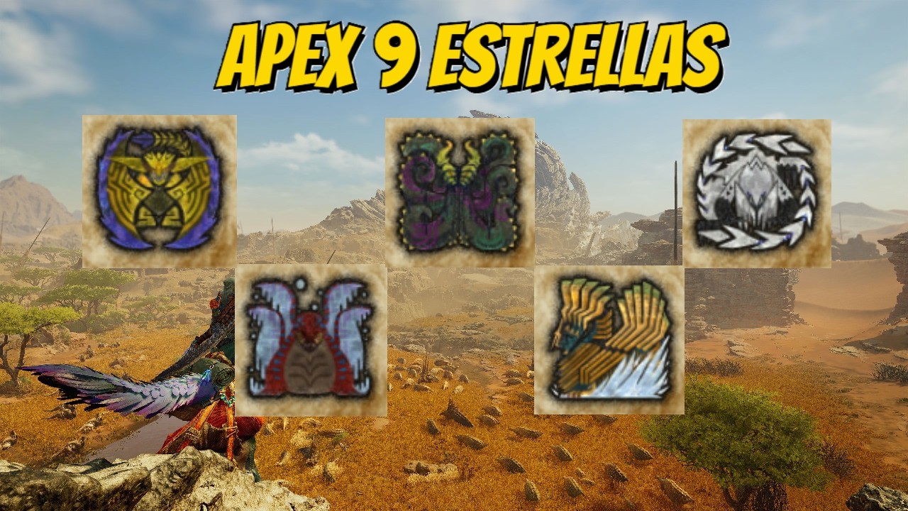 CAZANDO los 5 APEX de 9 ESTRELLAS | Monster Hunter Wilds