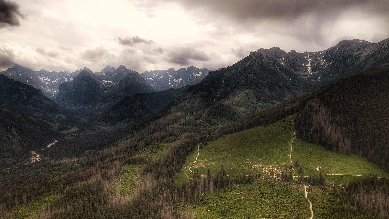 Tatry 2020 z lotu ptaka