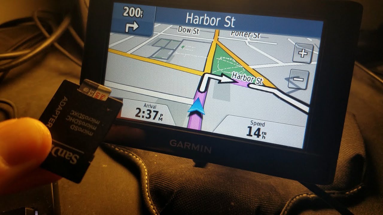 Updating maps on an old Garmin using just a phone