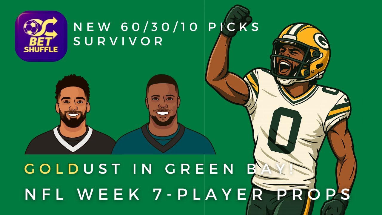 NFL Week 7 — Player Props - 335/1!!