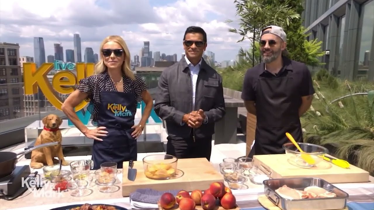 Sizzle in the City: Andrew Rea Makes Grilled Pork Chops with Peach Mostarda