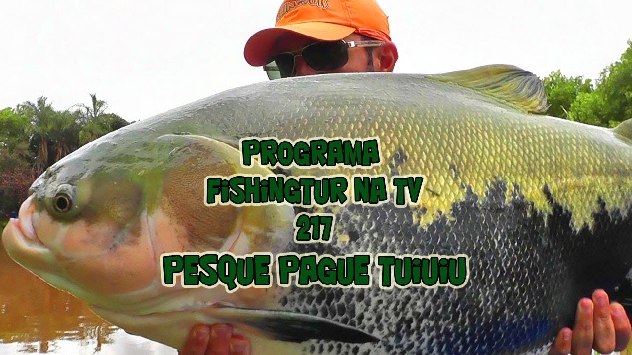 Programa Fishingtur na TV 217 - Pescaria e Surpresas no Pesque Pague Tuiui&uacute;