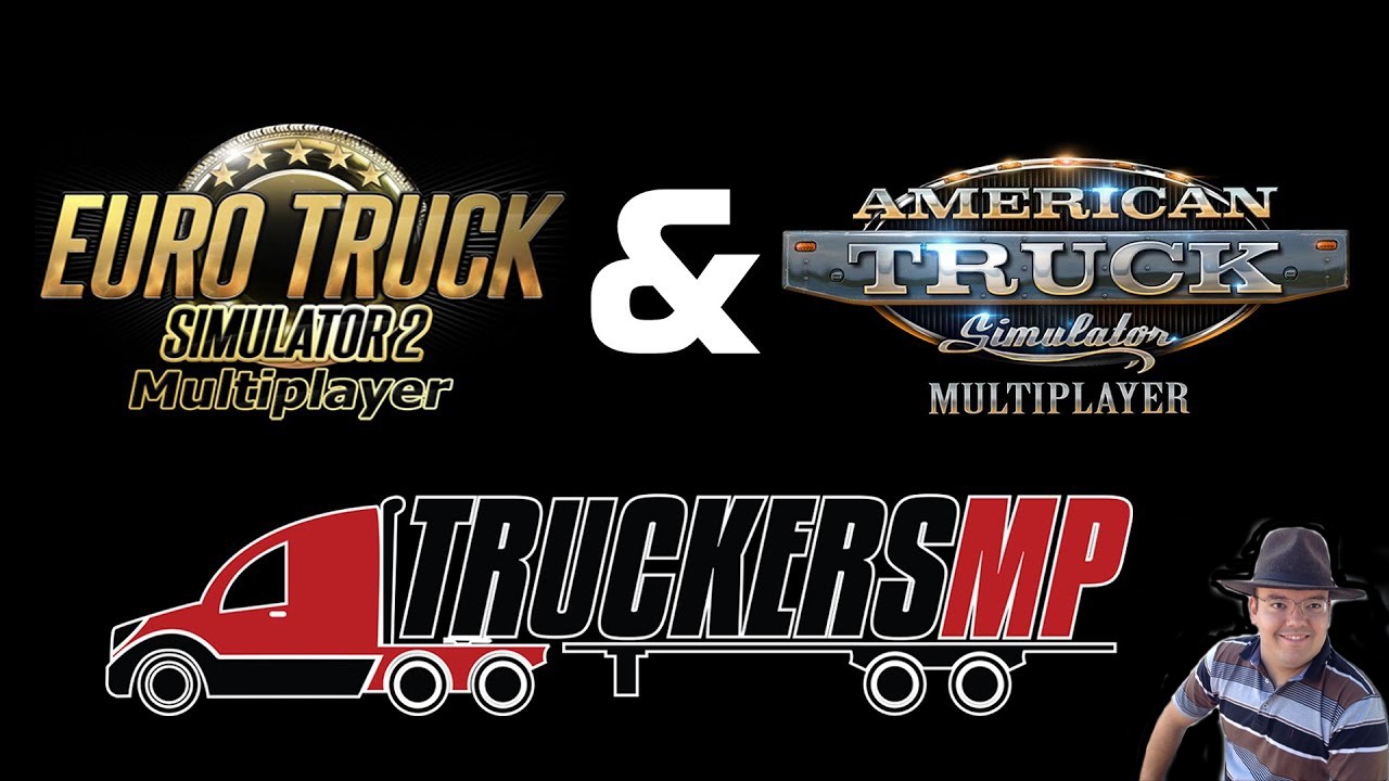 EP. #195 - JOGANDO COM COLEGAS (TruckersMP - Euro Truck Simulator 2)...