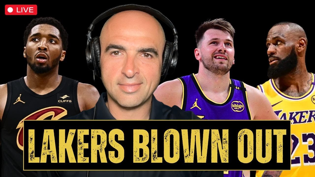 Lakers Blown Out By Cavs, 129-99 | Lebron Struggles | Lakers Outscored 72-44 In 2nd Half