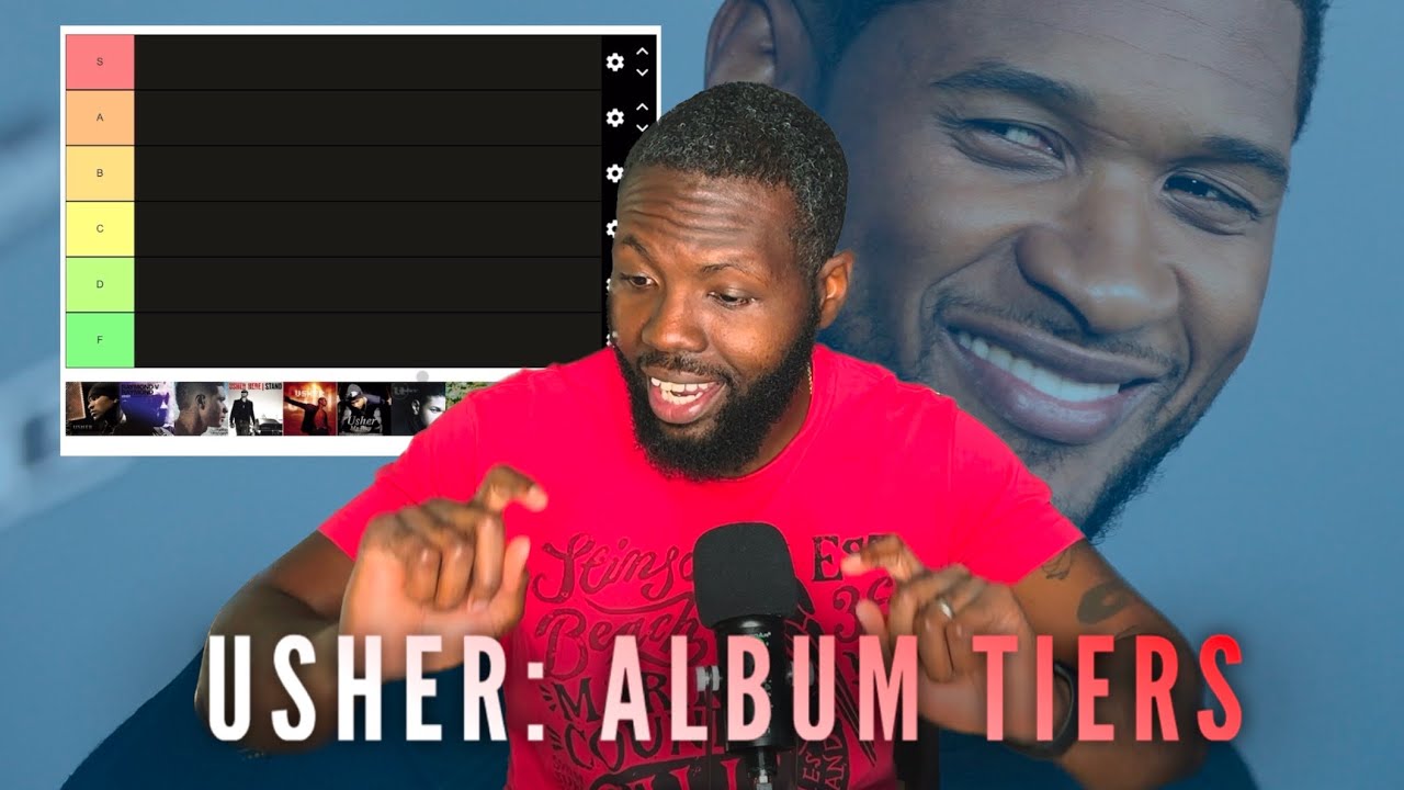 Ranking All of Usher’s Albums | Tier List