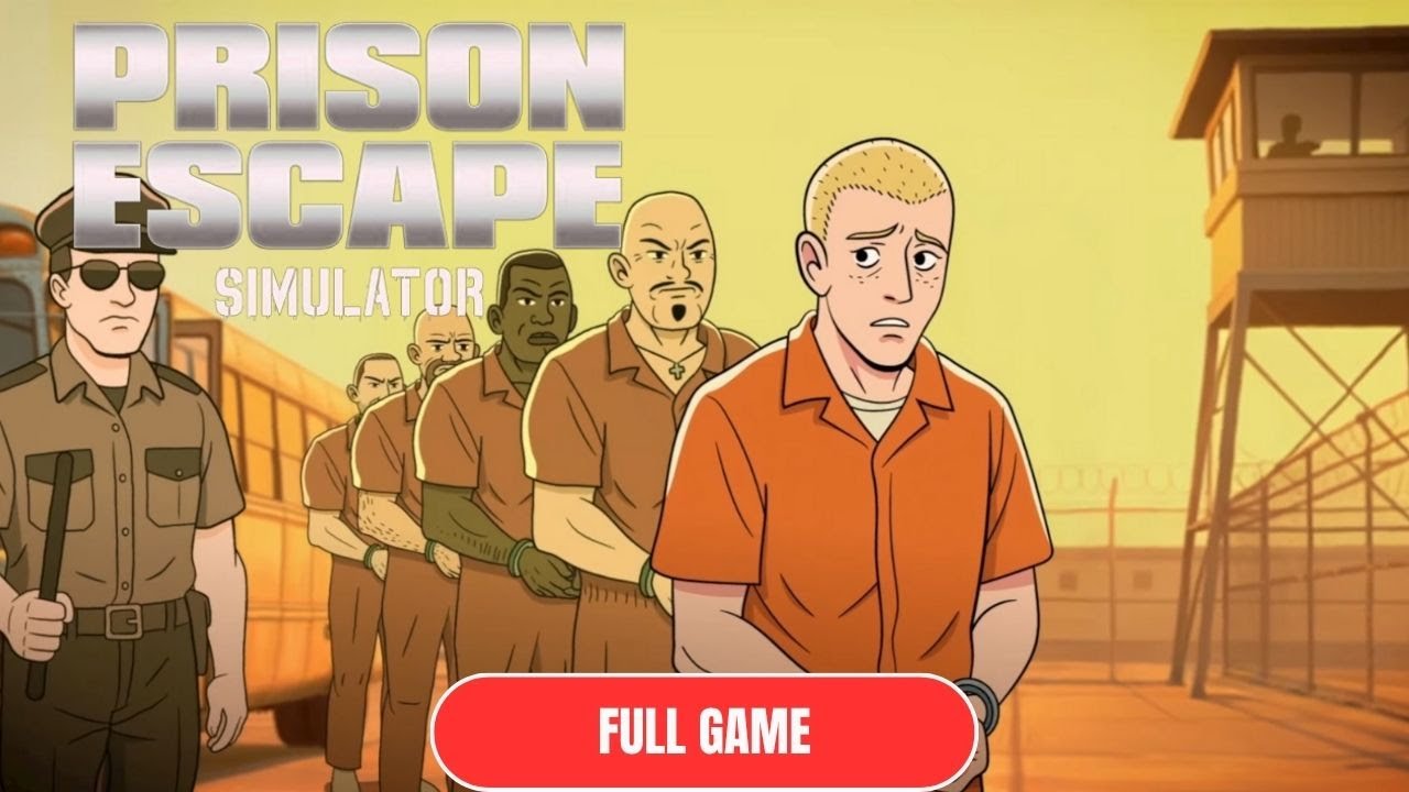 Prison Escape Simulator: Dig Out FULL GAME Walkthrough {No Commentary}
