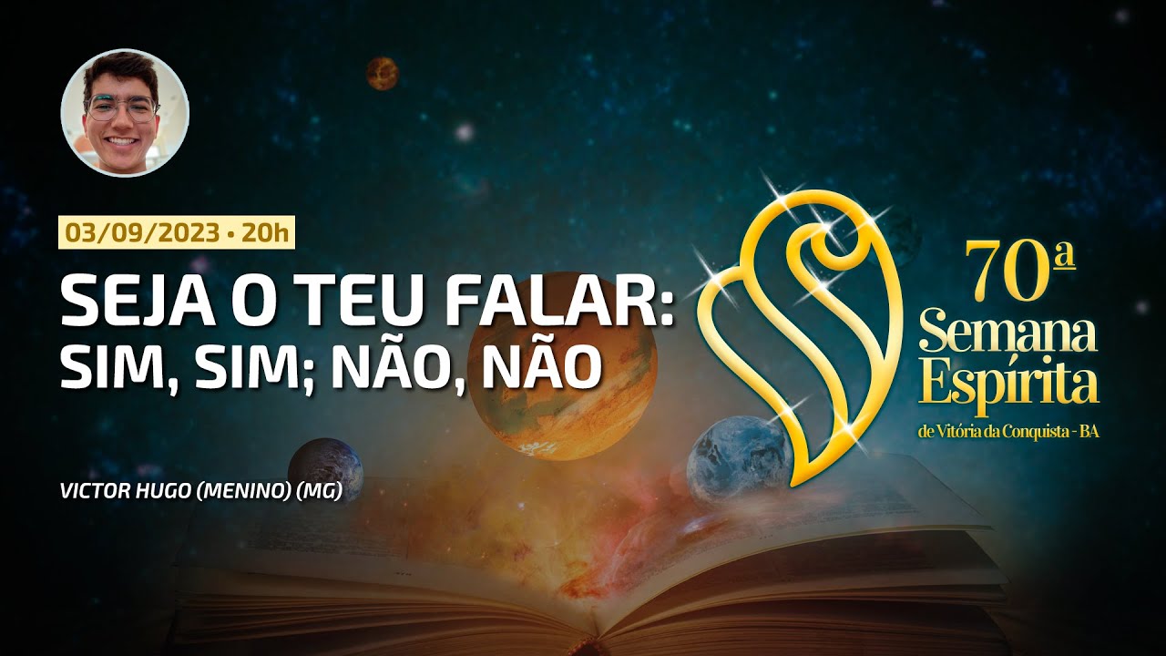 Seja o teu falar: sim, sim, não, não • Victor Hugo (Menino)