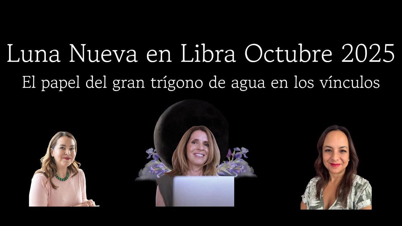 Luna Nueva en Libra Octubre 2025
