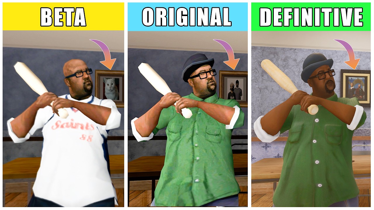 GTA San Andreas Beta vs Original vs Definitive Edition | Which is Best?