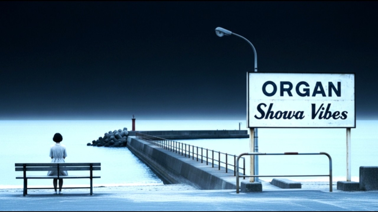 60s オルガン 昭和ジャズ｜夜明け前の海岸 Organ Showa Vibes