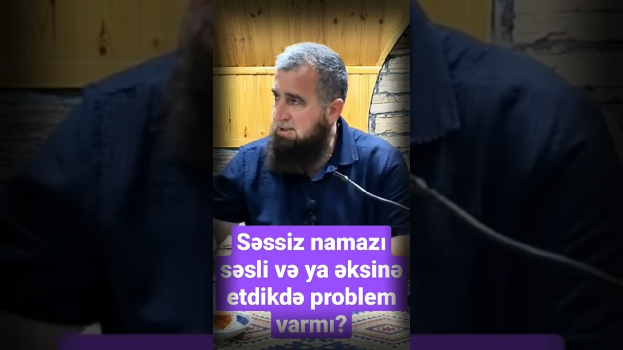 səsli və ya səssiz namazlar