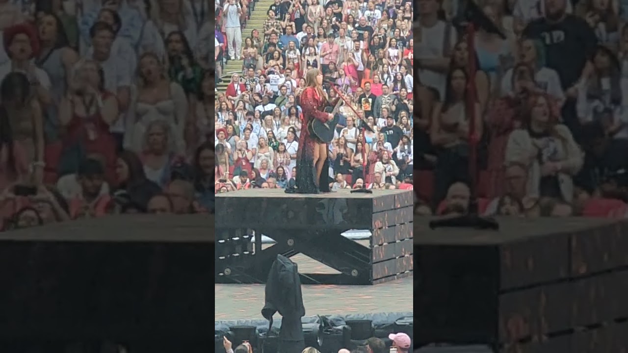 Taylor Swift - All Too Well (10 minute version) Wembley Stadium London N1 Eras Tour - 21st June 2024