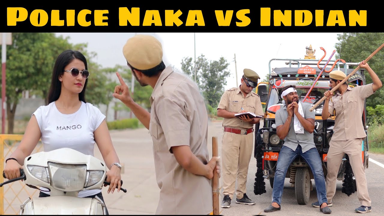Police Naka vs Indian | Indian Police | Pardeep Khera