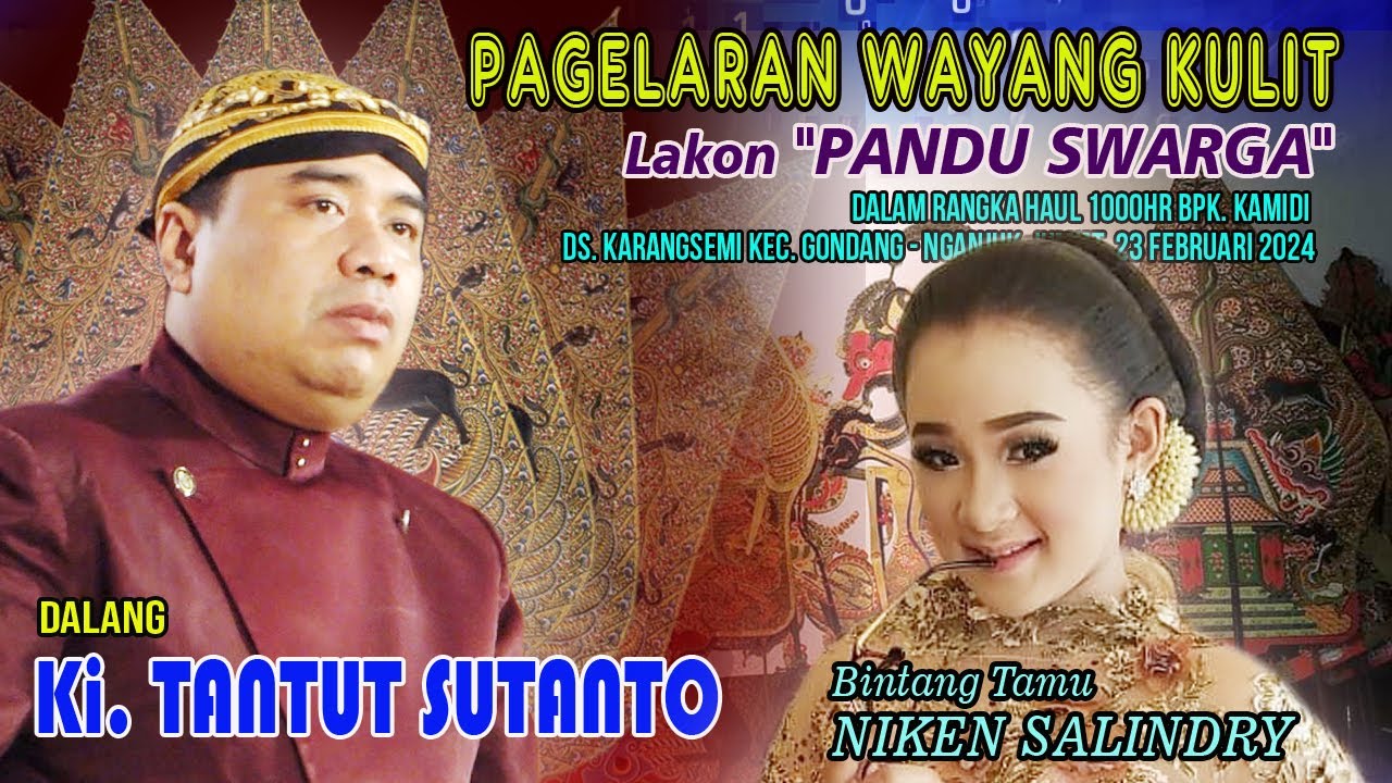 #LIVE Ki TANTUT SUTANTO / BT NIKEN SALINDRY Lakon 