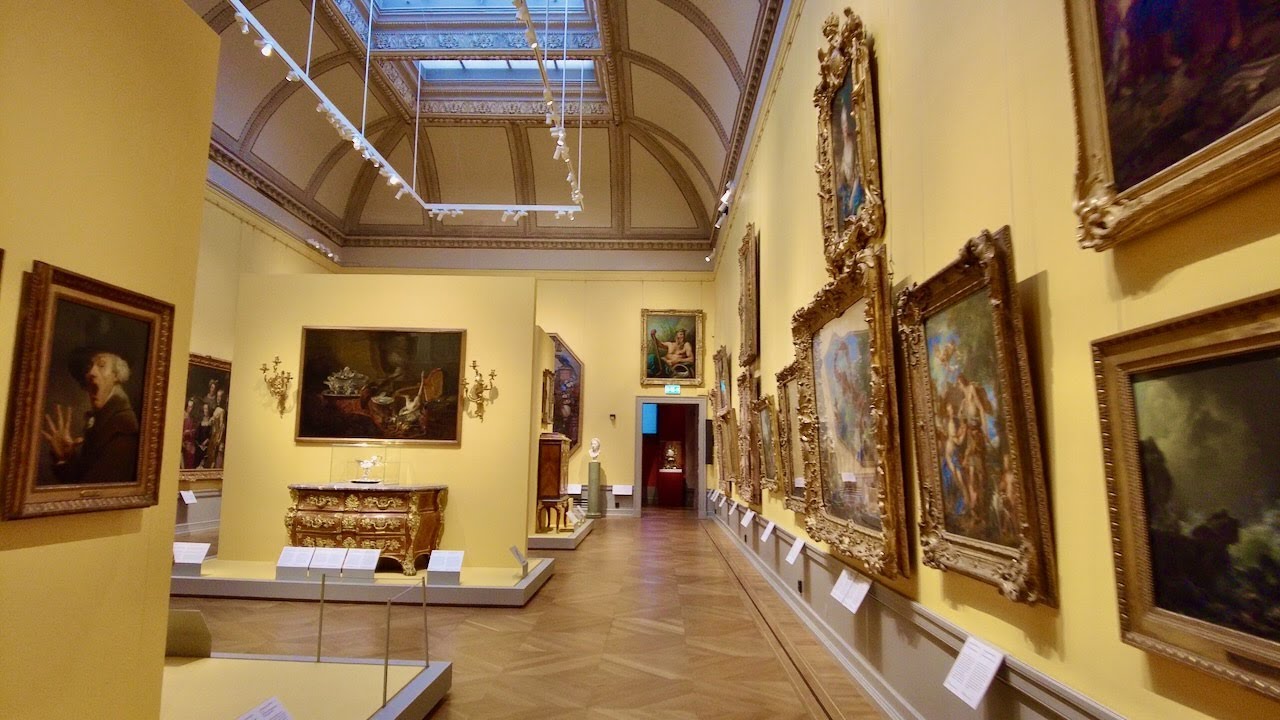 Stockholm National Museum walking tour 2023 4K Sweden