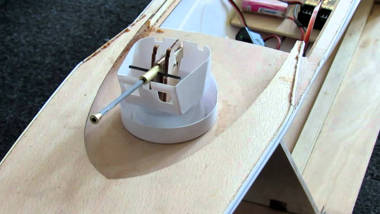 Graupner Wiesel drehbares Geschütz