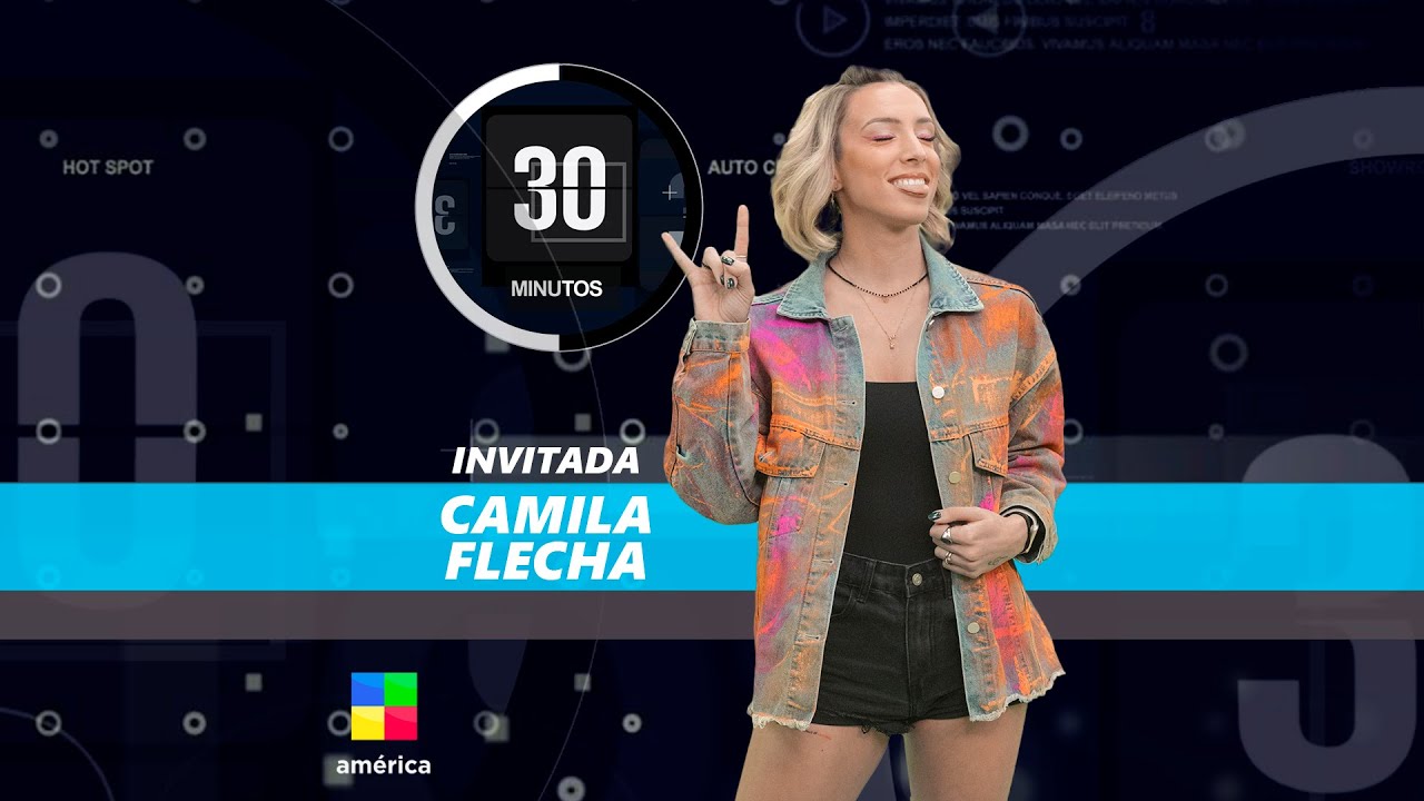 #30Minutos Entrevista Camila Flecha