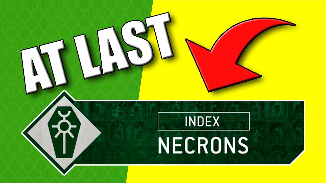 Games Workshop Love Necrons - Necron Index 10th Edition Review