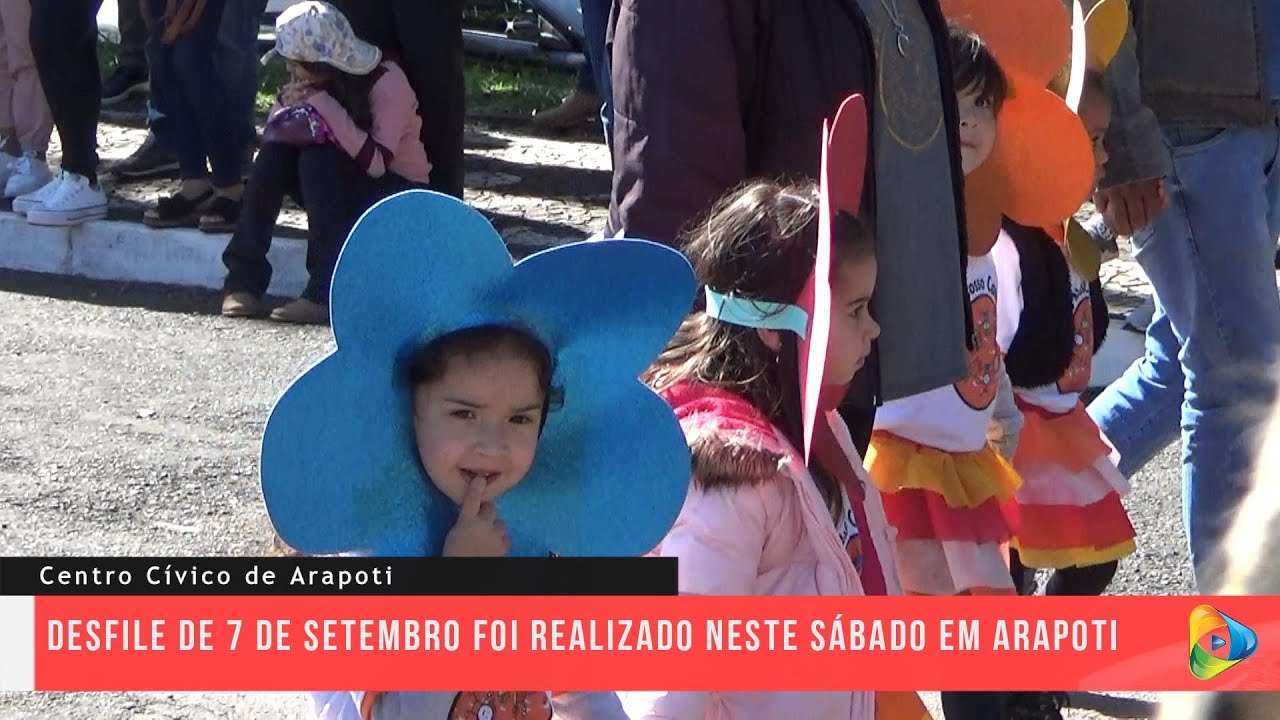 Desfile de 7 de setembro foi realizado neste sábado em Arapoti