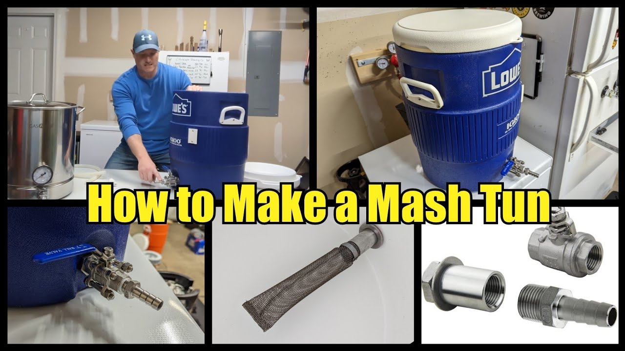 How to Build a Mash Tun for All Grain Brewing - Kettle & Burner Recommendations