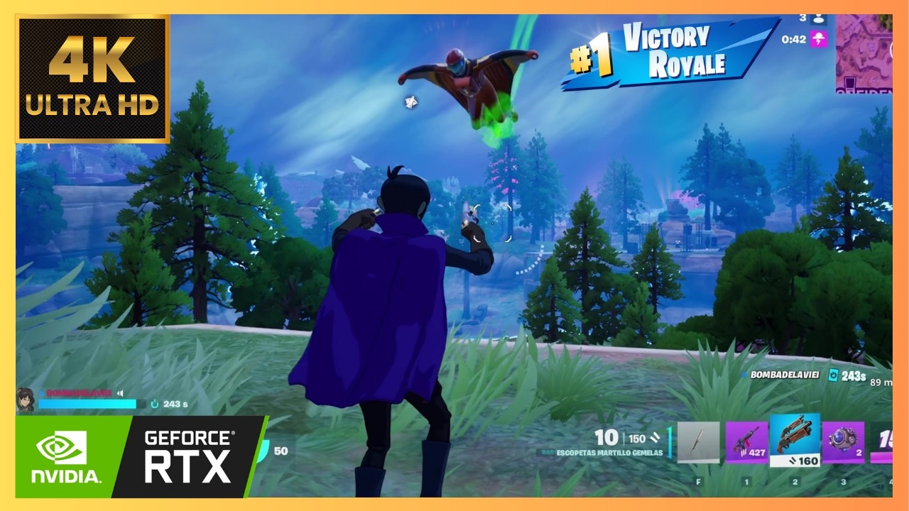 Fornite Duo Gameplay FHD 120fps