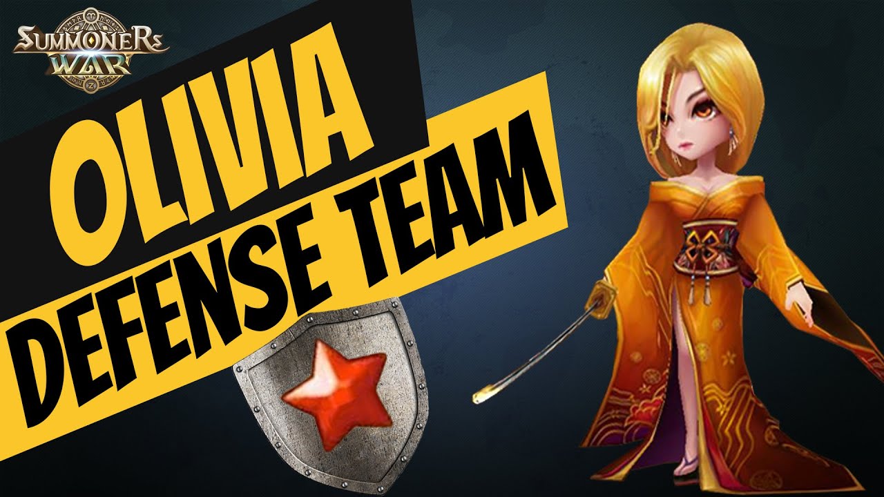 Budget 🛡️DEFENSE Team🛡️ with Olivia in Summoners War G1 RTA